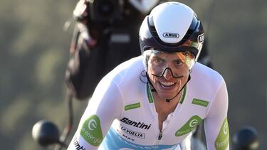 Enric Mas, en el Mirador de Ézaro.