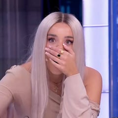 Lola Índigo, impresionada ante Aitor Francesena en El Hormiguero