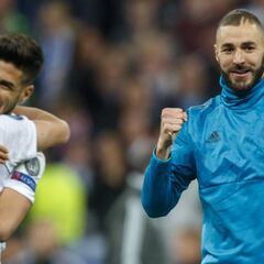 El Milán estuvo ‘espiando’ a Benzema en el Bernabéu