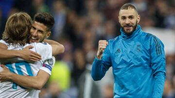 El Milán estuvo ‘espiando’ a Benzema en el Bernabéu