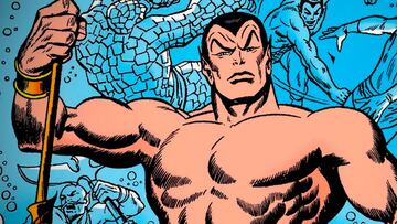 Black Panther 2: filtrado un arte en baja resolución de Namor que confirmaría a su actor