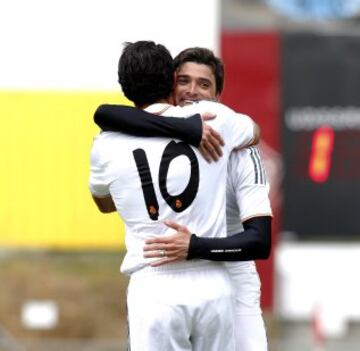 Veteranos del Real Madrid contra el cáncer