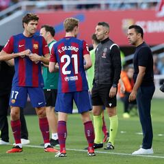 Las opciones de Xavi para suplir a Frenkie De Jong