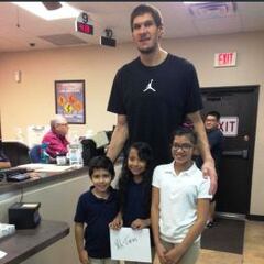 Boban Marjanovic, un rapero serbio de 221 centímetros