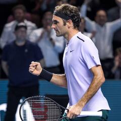 Federer, a recortar a Nadal y Del Potro, a por el Masters