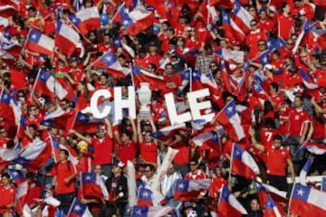 655.485 personas asistieron a los 26 partidos de Chile 2015, con un promedio de 25.211 espectadores por partido.