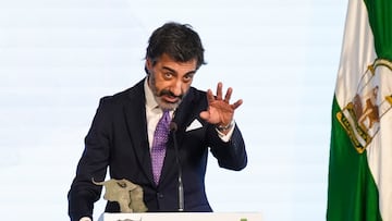 El escrito, Juan del Val, durante la II Edición de los Premios Andalucía de la Tauromaquia en el Palacio de San Telmo, a 26 de marzo de 2025 en Sevilla (Andalucía, España). El presidente de la Junta de Andalucía, Juanma Moreno, preside el acto de entrega de los Premios Andalucía de la Tauromaquia en su segunda edición.
26 MARZO 2025
María José López / Europa Press
26/03/2025