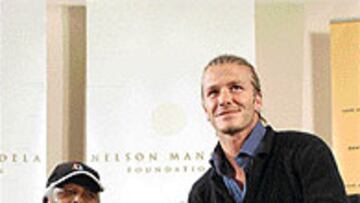 <b>INTERÉS.</B> Mandela quería conocer a Victoria Adams.