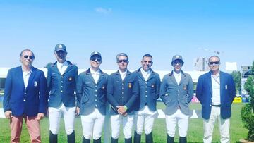El equipo de Salto de Espa?a (@RFHE_)