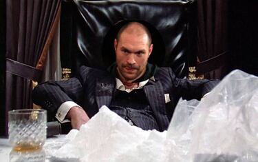 Fury se compara en Twitter con Tony Montana, de Scarface