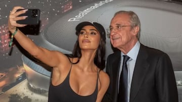 Kardashian and Florentino Perez