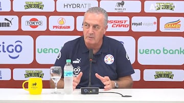 Gustavo Alfaro habla sobre el partido contra Colombia