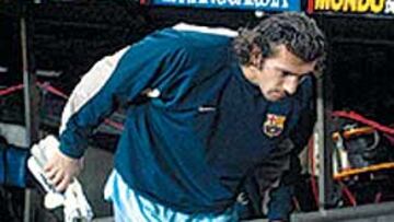 <b>SENTENCIADO.</b> Rüstü podría no sentarse más en el banquillo culé.