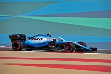 Robert Kubica con el Williams en Bahréin.