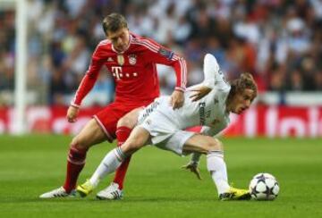 Kroos y Modric.