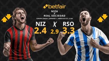 OGC Niza vs. Real Sociedad: horario, TV, pronósticos, estadísticas y clasificación
