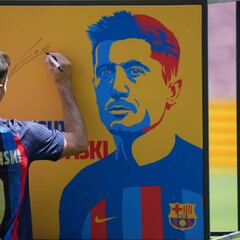 Laporta y el dorsal ‘9′ para Lewandowski: “Es decisión del club”