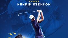 Cartel con el que el equipo de Europa de la Ryder Cup ha anunciado a Henrik Stenson como su capit&aacute;n para la Ryder Cup 2023.