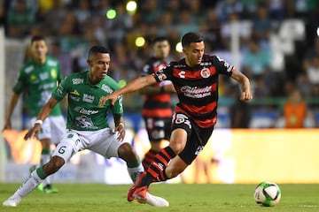 during the game Le&#xf3;n vs Tijuana, corresponding to the Quarterfinals Second leg match of the Liga BBVA Bancomer MX Torneo Clausura 2019, at Nou Camp Stadium, Le&#xf3;n, Guanajuato, Nuevo Le&#xf3;n, M&#xe9;xico, on May 11, 2019. 
&lt;br&gt;&lt;br&gt;

durante el partido Le&#xf3;n vs Tijuana, correspondiente al partido de Vuelta de los cuartos de final de la Liga BBVA Bancomer MX Torneo Clausura 2019, en el Estadio Nou Camp, Le&#xf3;n, Guanajuato, M&#xe9;xico, el 11 de mayo de 2019.