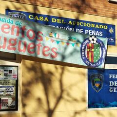 Éxito de la campaña solidaria de las peñas del Getafe