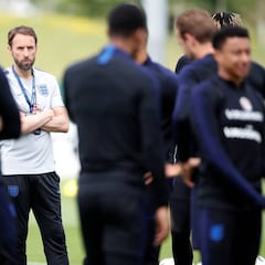Inglaterra sigue las técnicas de Pep para triunfar en Rusia