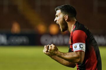 Bernardo Cuesta es el goleador de la Conmebol Sudamericana.