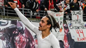 Yussuf Poulsen, del Leipzig, uno de los jugadores que completa la lista de Dinamarca para el Mundial.