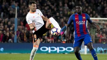 Umtiti, sobre el sistema: "El 3-4-3 nos deja expuestos en defensa"