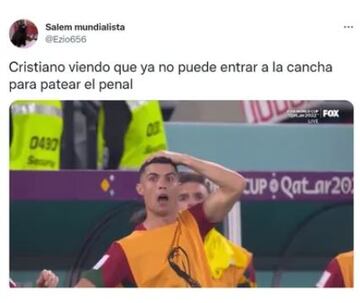 Cristiano Ronaldo, protagonista de los memes de la jornada mundialista