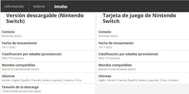 Pokémon Escarlata y Púrpura desvela el tamaño de su descarga, ¿cuánto ocupa en Nintendo Switch?
