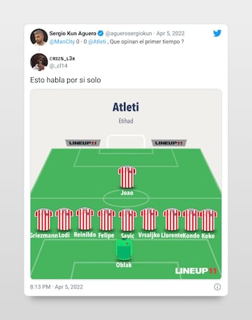 Los memes se ceban con el planteamiento de Simeone