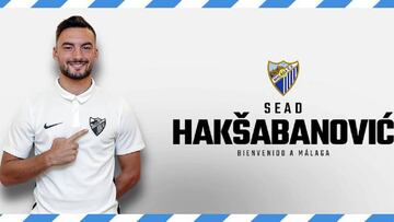 Haksabanovic, nuevo jugador del M&aacute;laga.