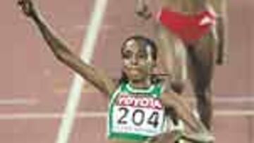 Tirunesh Dibaba.