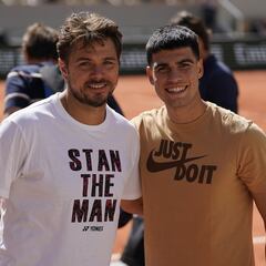 Alcaraz ya se entrena en París