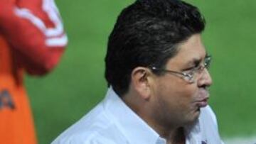 Fidel Kuri acompañado de Carlos Reinoso en un juego anterior del Veracruz.