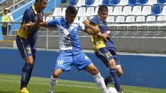 Antofagasta y Barnechea protagonizaron un duro partido en San Carlos. 