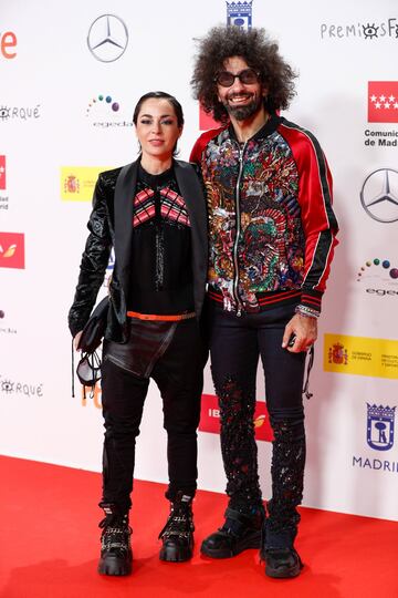 El violinista Ara Malikian y su mujer Natalia Moreno. 