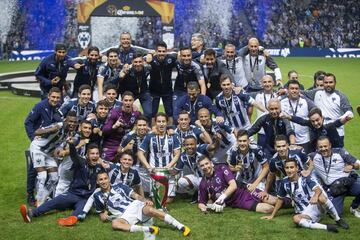 Monterrey consigue su primer título en su nuevo estadio ante Pachuca y alza la Copa MX 2017.