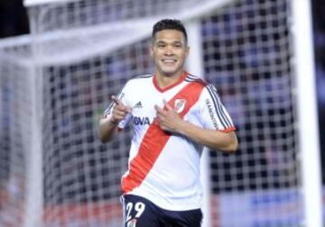 Marcó en un ‘Superclásico’ en 2014 durante un Torneo de Verano, donde River ganó 2-1.