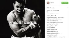 The world of football pays tribute to Muhammad Ali