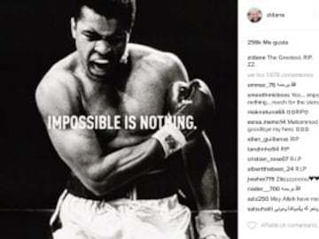 The world of football pays tribute to Muhammad Ali