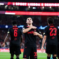 Benfica 0 - Salzburgo 2, en directo: resumen, goles y resultado