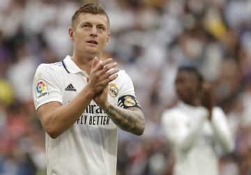 Kroos, tras el partido.