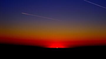 Un meteorito cae en Sierra Morena.