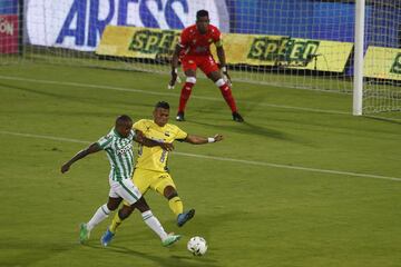 Nacional con el empate llegó a 41 puntos en la tabla y se mantiene líder; mientras que, Bucaramanga se quedó con 26 unidades en el noveno lugar.