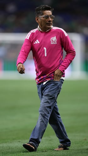 Jorge Campos during 2025 International Friendly match between Mexico (Mexican National team) and Paraguay at Alamodome Stadium, on November 18, 2025 in San Antonio Texas, United States.
