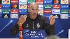 Zinedine Zidane: "La idea es que Cristiano juegue los 90 minutos"