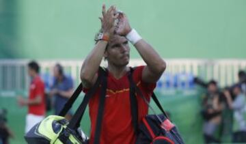 El heroico partido de Rafa Nadal ante Nishikori en im¨¢genes
