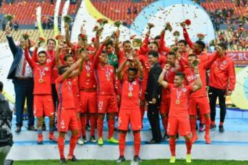 Así celebró la Roja el título de la China Cup