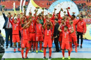 Así celebró la Roja el título de la China Cup